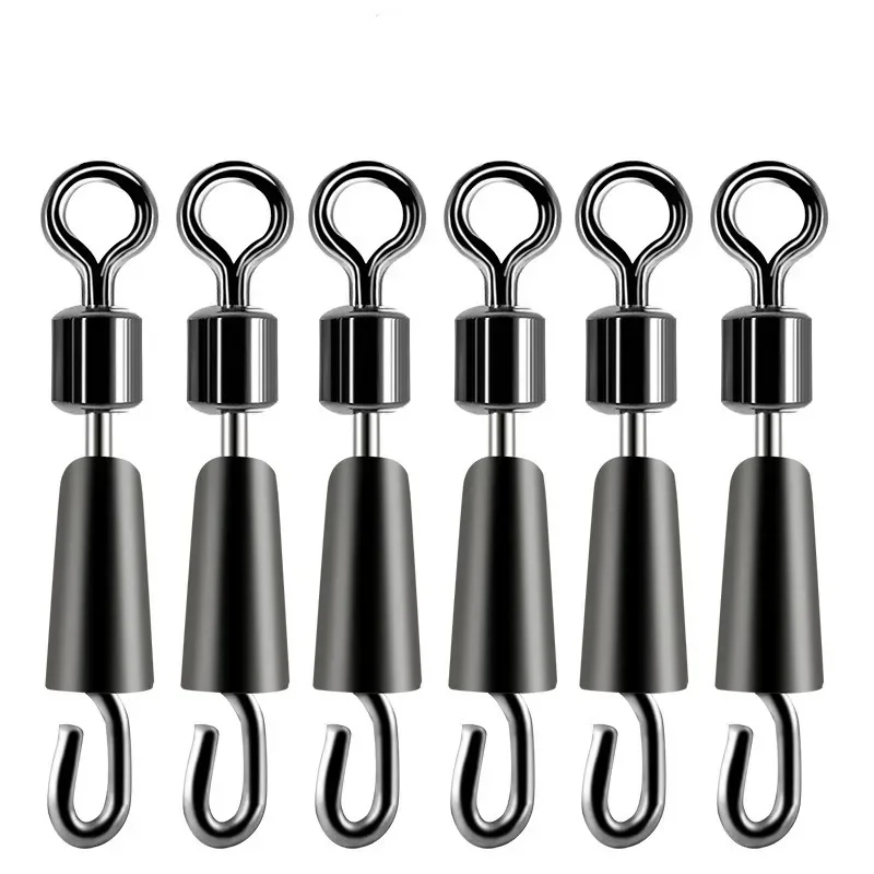 Fishing Lure Accessories - 30-90 szt. Krętlik z łożyskiem, łącznik