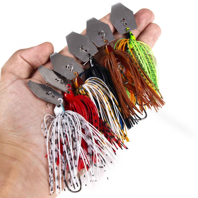 Fishing Lure Jerkbait - 6 sztuk/zestaw Chatterbait zestaw przynęt wędkarskich