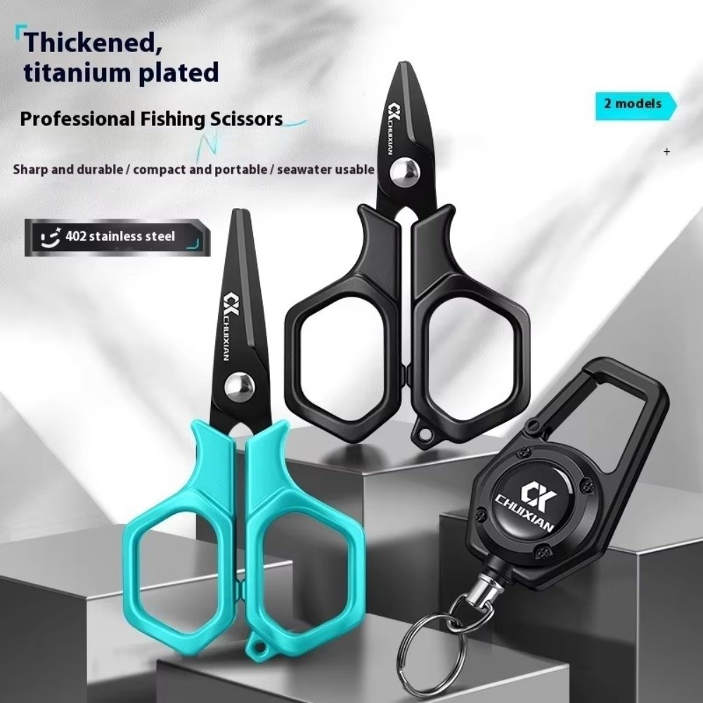 Tytanowe nożyczki wędkarskie z – Fishing Lure Kit recenzja i cena