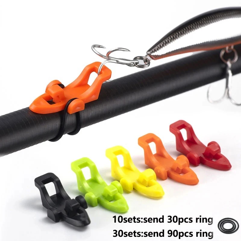 10/20/30 szt. Uchwyt na haczyk – Fishing Lure Accessories recenzja i cena