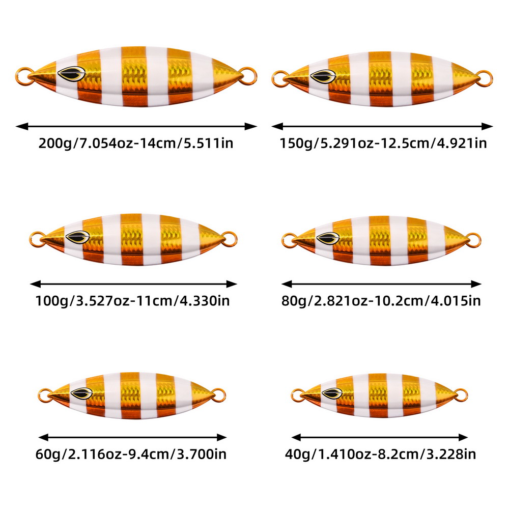 1 szt. Slow Jig 40g 60g 80g 10 – Fishing Lure Spoon recenzja i cena