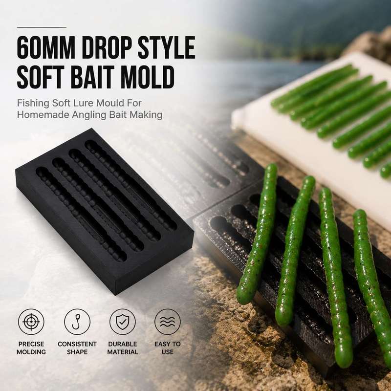 Forma do odlewania miękkich pr – Fishing Lure Kit recenzja i cena