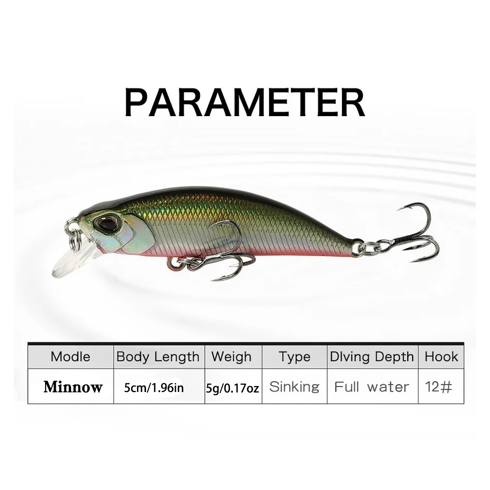 15 szt. Tonących Przynęt Wędka – Fishing Lure Jerkbait recenzja i cena