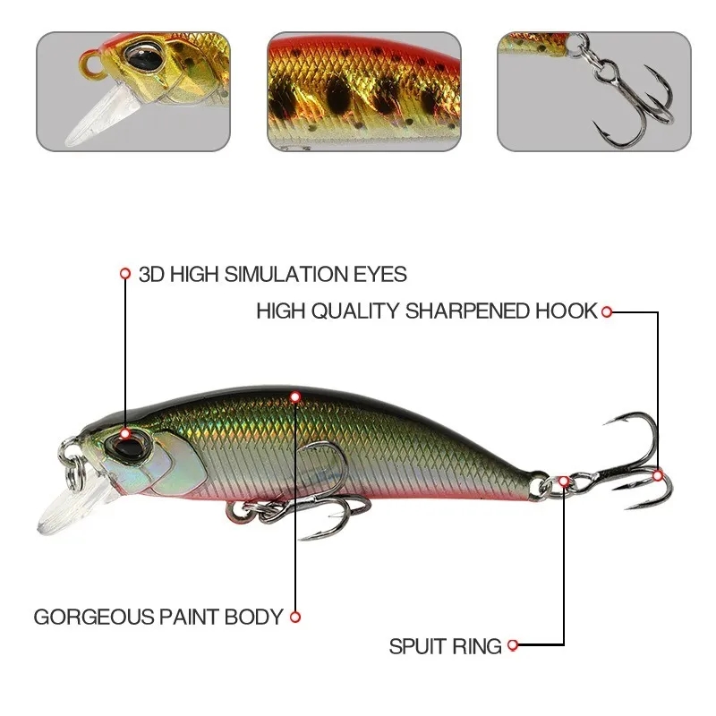 15 szt. Tonących Przynęt Wędka – Fishing Lure Jerkbait recenzja i cena