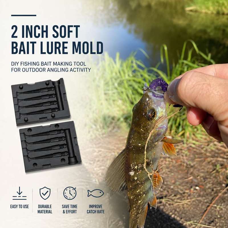 Forma do przynęt miękkich o śr – Fishing Lure Making Kit recenzja i cena