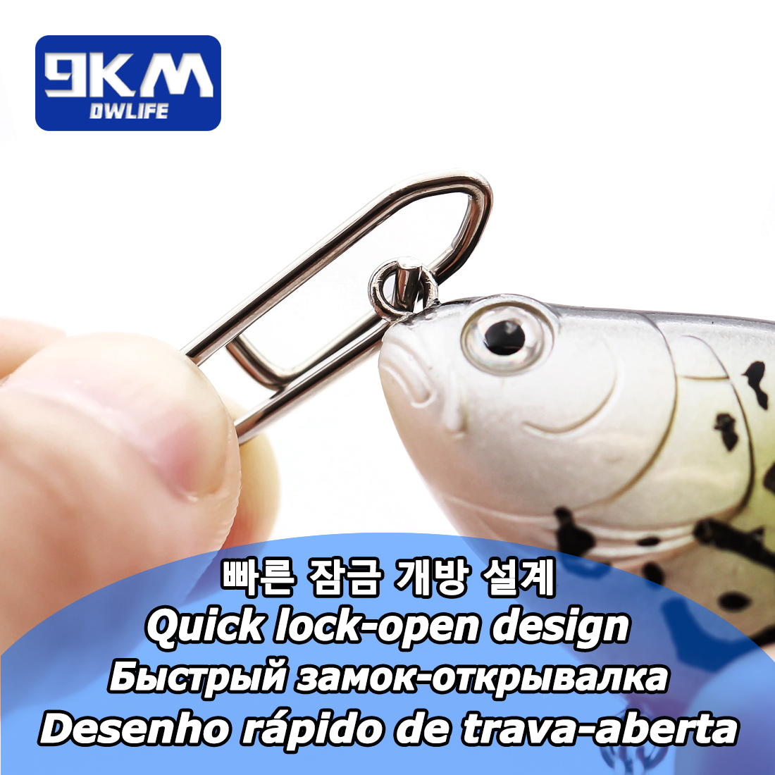 Zestaw 9KM do szybkiego łączen – Fishing Lure Kit recenzja i cena